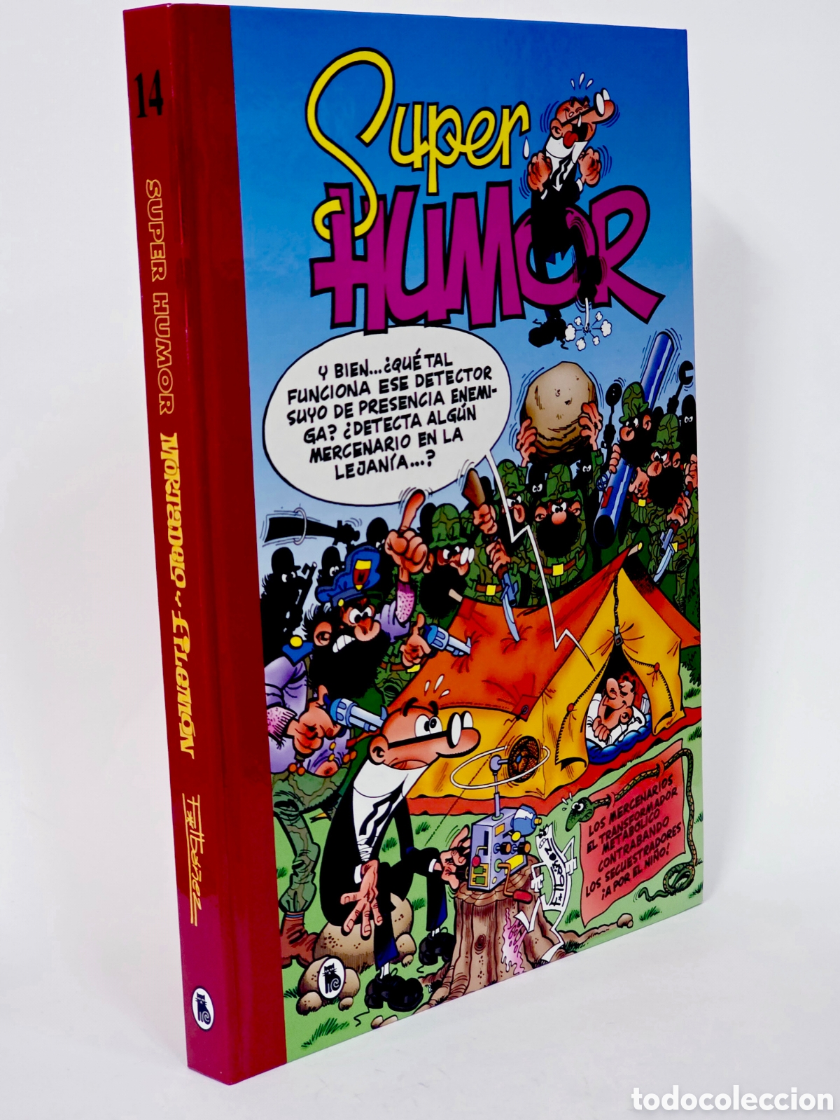 Tebeos: C&Oacute;MIC SUPER HUMOR 14 MORTADELO Y FILEM&Oacute;N JAN BRUGUERA CL&Aacute;SICA PENGUIN PRIMERA EDICI&Oacute;N DE KIOSCO