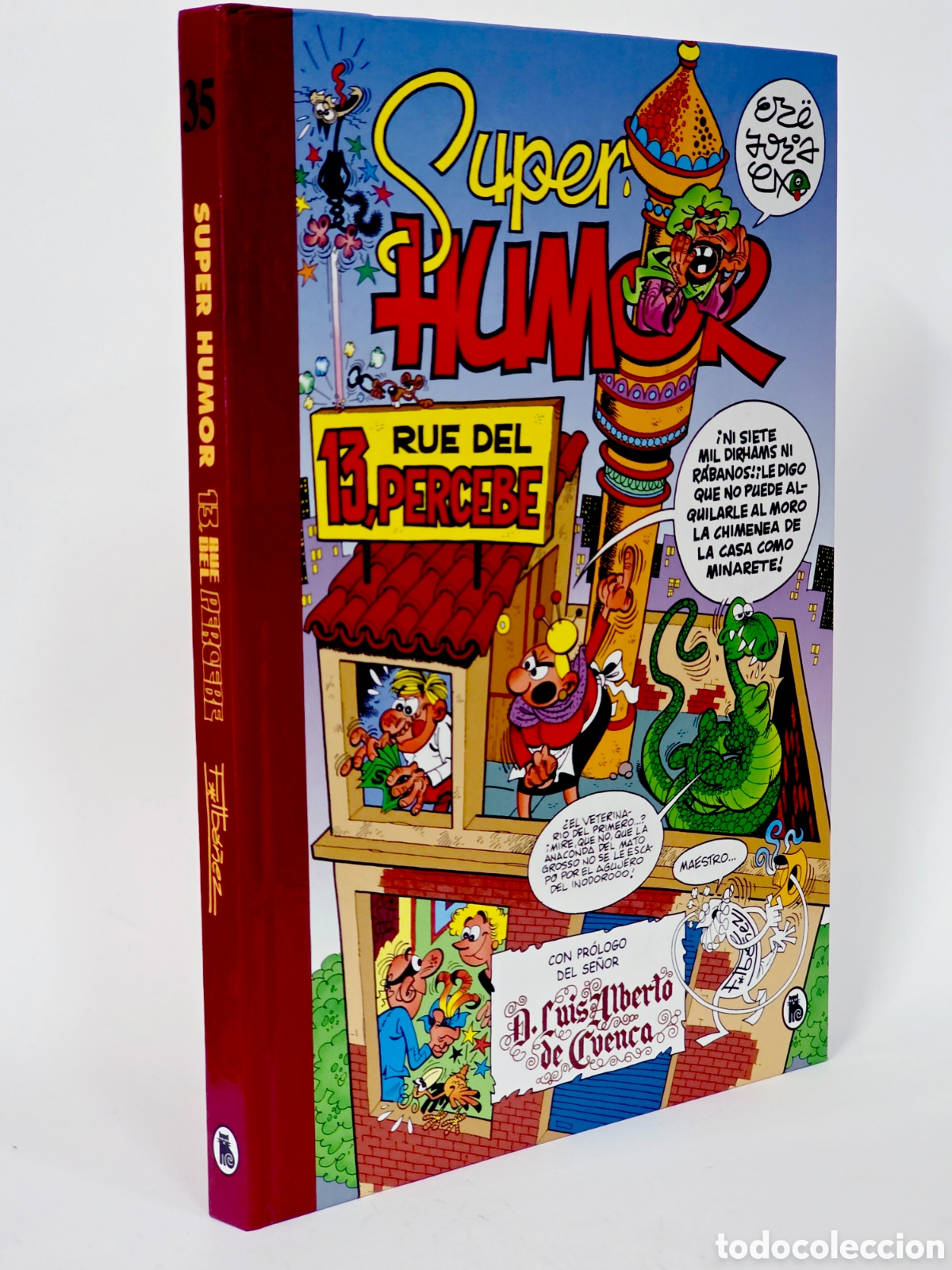Tebeos: C&Oacute;MIC SUPER HUMOR 35 13 RUE DEL PERCEBE BRUGUERA CL&Aacute;SICA PENGUIN SEGUNDA EDICI&Oacute;N DE KIOSCO