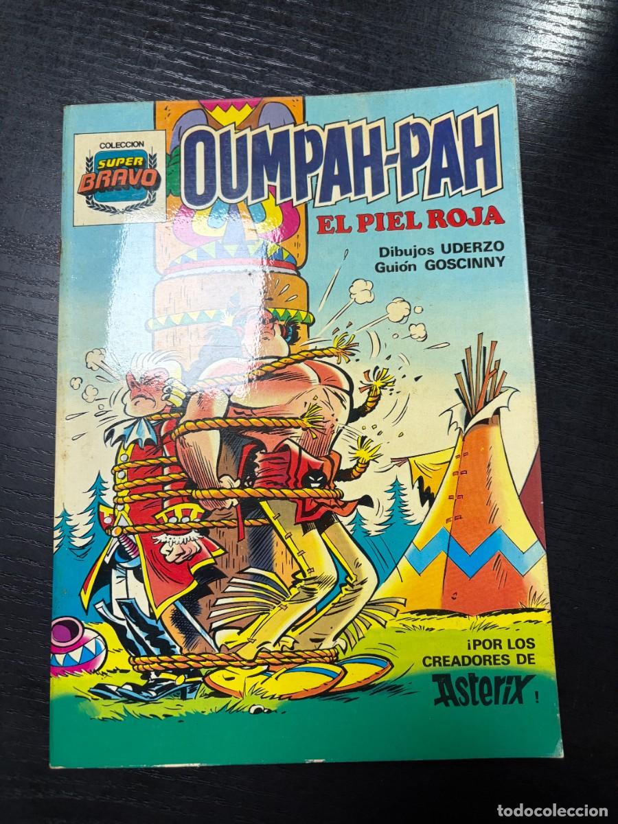 Tebeos: OUMPAH-PAH. EL PIEL ROJA. N&ordm; 2.- SOBRE EL SENDERO DE LA GUERRA. SUPER BRAVO. EDITORIAL BRUGUERA