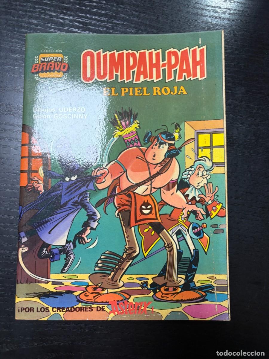 Tebeos: OUMPAH-PAH. EL PIEL ROJA. N&ordm; 4.- MISION SECRETA. SUPER BRAVO. EDITORIAL BRUGUERA