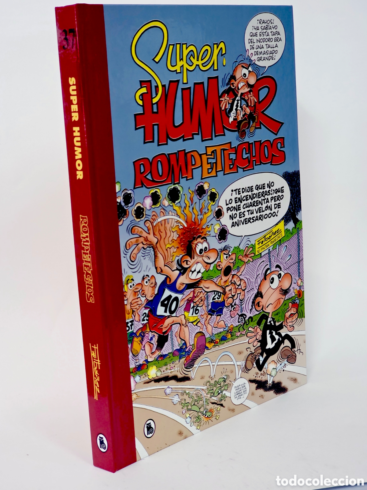 Tebeos: C&Oacute;MIC SUPER HUMOR 37 ROMPETECHOS BRUGUERA CL&Aacute;SICA PENGUIN PRIMERA EDICI&Oacute;N DE KIOSCO