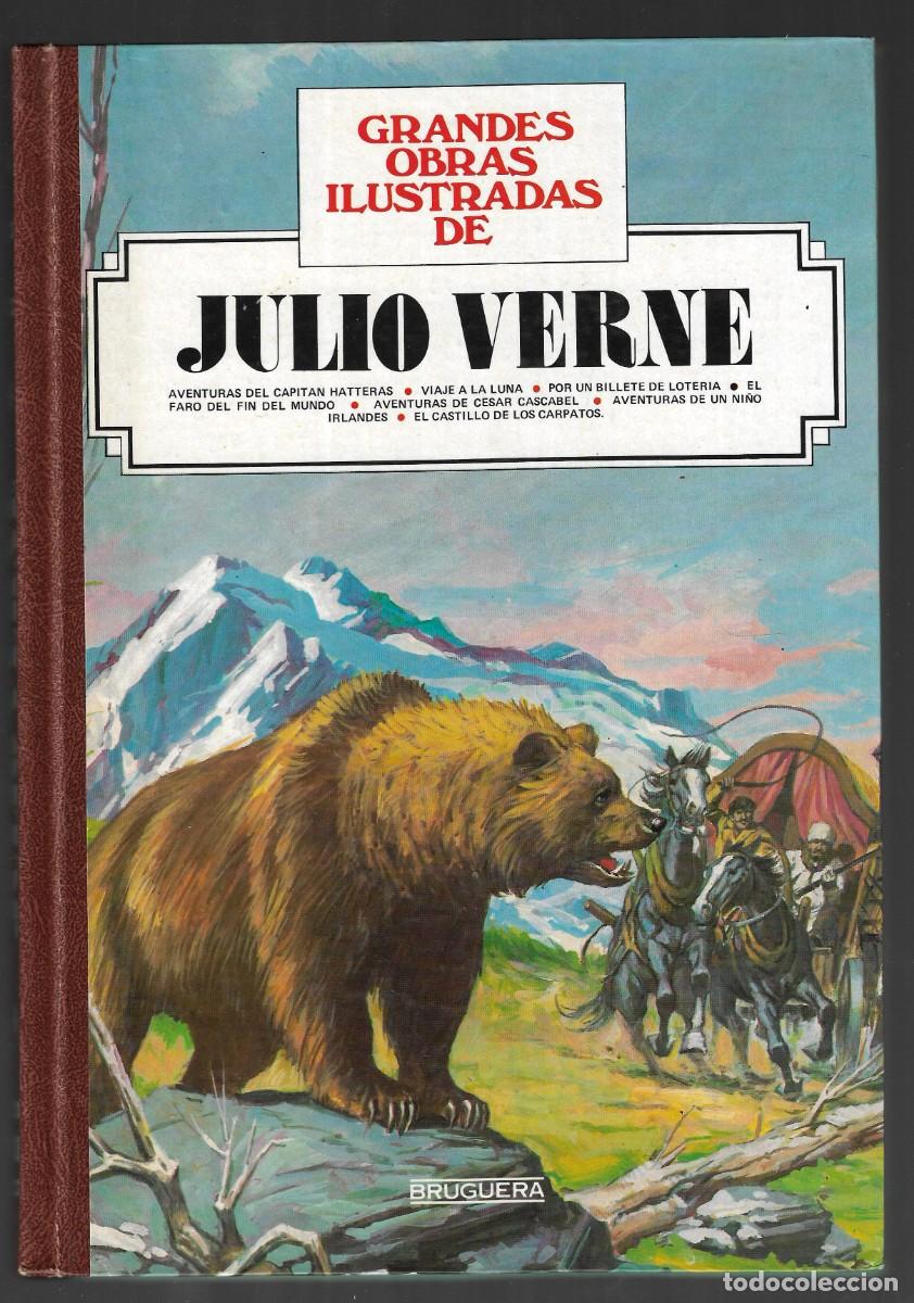Tebeos: GRANDES OBRAS ILUSTRADAS DE JULIO VERNE - TOMO 4 - EDT. BRUGUERA, 2&ordf; Edici&oacute;n, 1978.