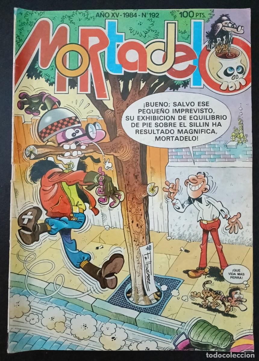 Tebeos: MORTADELO-EX SUPER-BRUGUERA - N&ordm; 192 -JAN EUROPA-ANTARES 10-ANGELOSOS-1984-CORRECTO-DIF&Iacute;CIL-VEA-1718