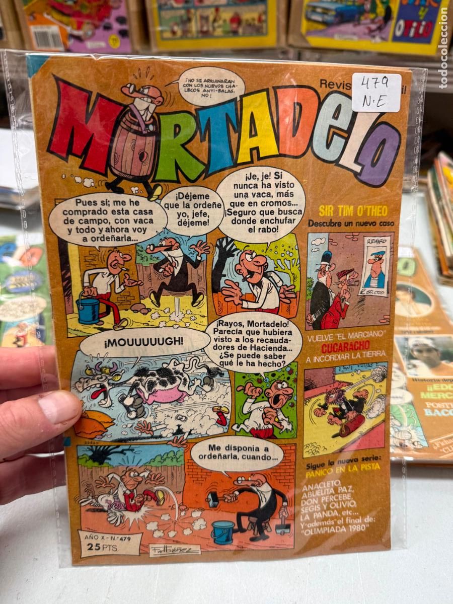Tebeos: MORTADELO EDITORIAL BRUGUERA NUMERO 479