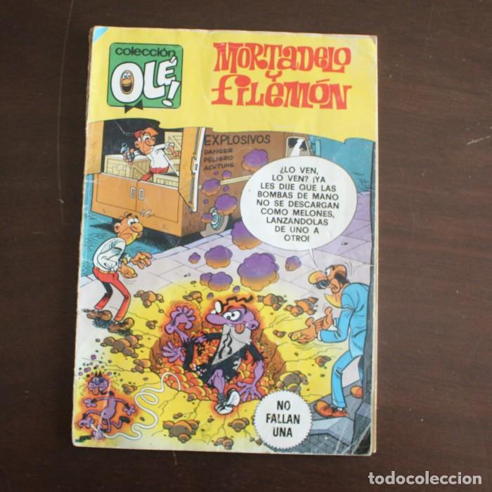 Tebeos: COLECCI&Oacute;N OLE 205 MORTADELO Y FILEMON NO FALLAN UNA. BRUGUERA