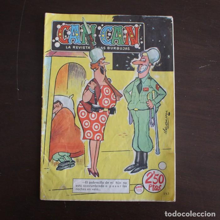 Tebeos: CAN CAN 105 LAS CHICAS DE I&Ntilde;IGO, LA MULA FRANCIS IBA&Ntilde;EZ&hellip; BRUGUERA CANCAN