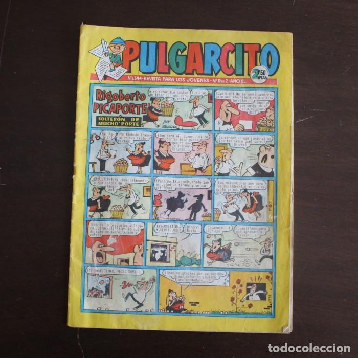 Tebeos: PULGARCITO 1544 RIGOBERTO PICAPORTE BRUGUERA 1960