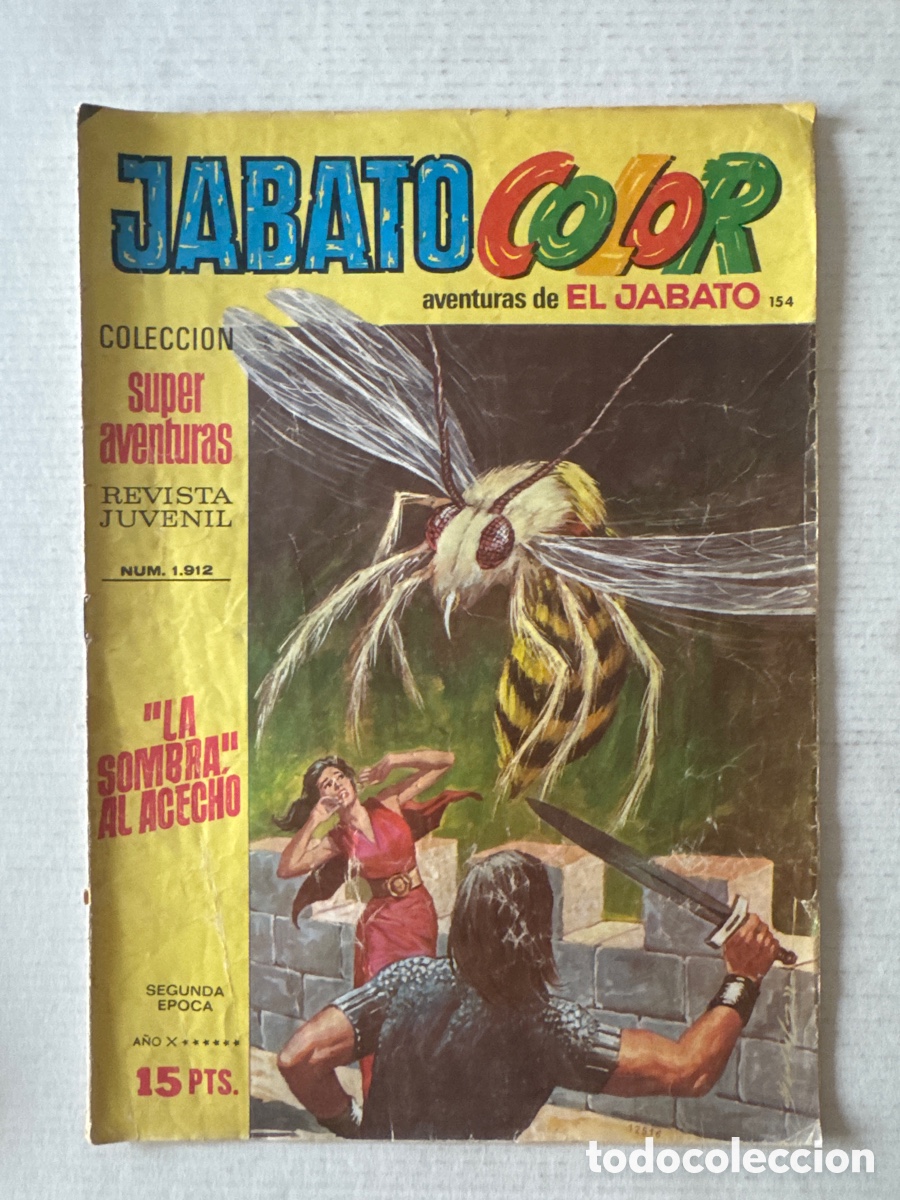 Tebeos: JABATO COLOR #154 A&ntilde;o X - BRUGUERA &laquo;INFRECUENTE&raquo;