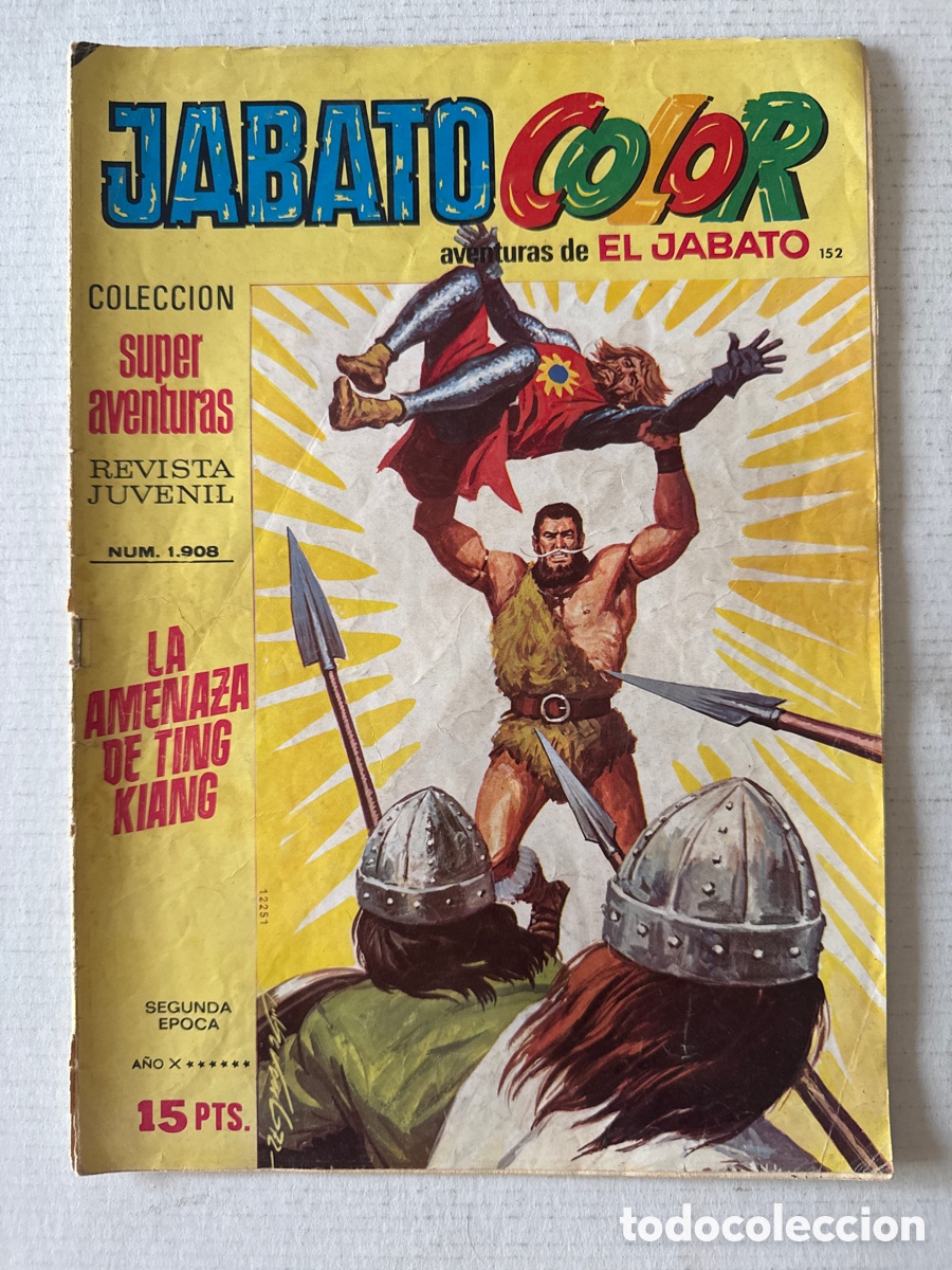 Tebeos: JABATO COLOR #-152 A&ntilde;o X - BRUGUERA &laquo;&raquo;