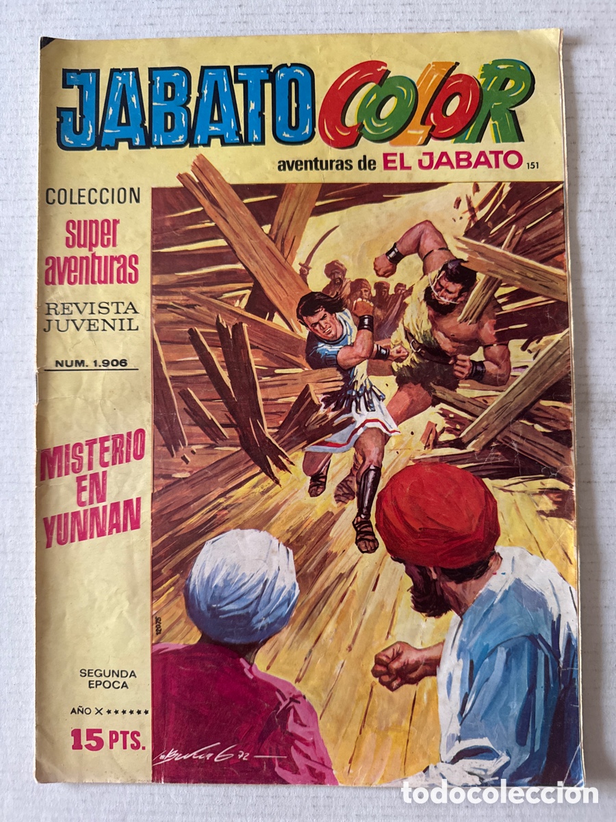 Tebeos: JABATO COLOR #-151 A&ntilde;o X - BRUGUERA &laquo;&raquo;