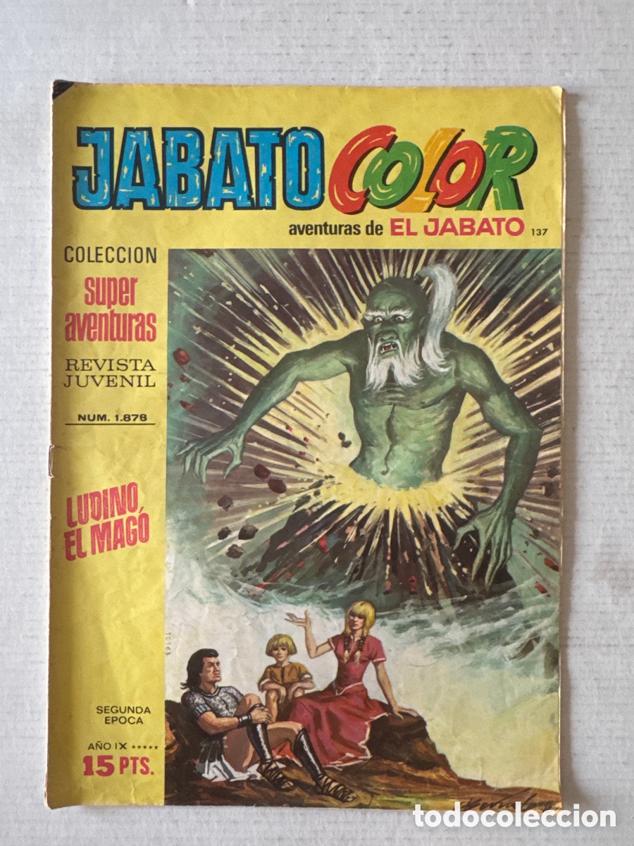 Tebeos: JABATO COLOR #-137 A&ntilde;o X - BRUGUERA