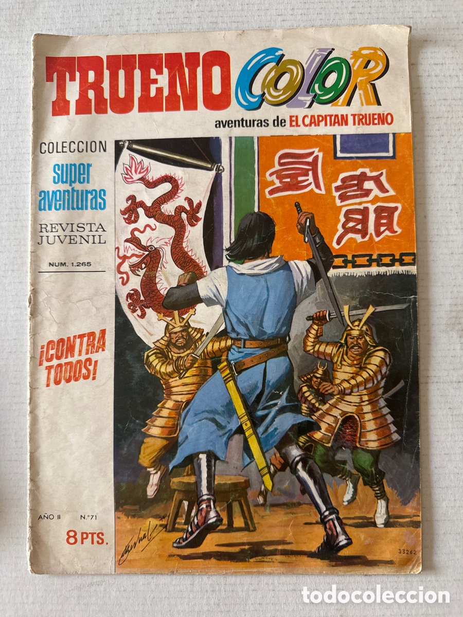 Tebeos: TRUENO COLOR #71 A&ntilde;o II - BRUGUERA