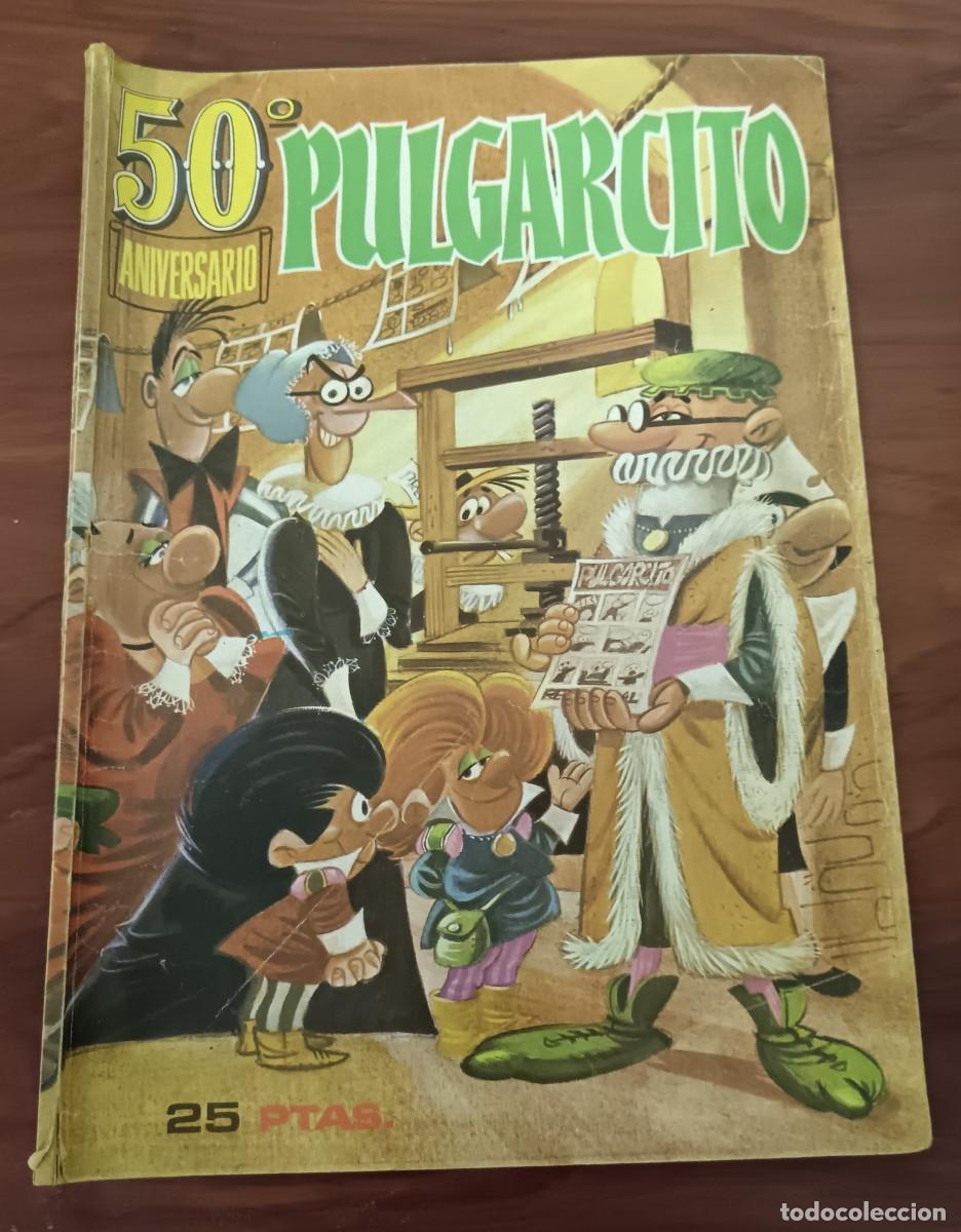 Tebeos: 50&ordm; ANIVERSARIO PULGARCITO A&Ntilde;O 1971