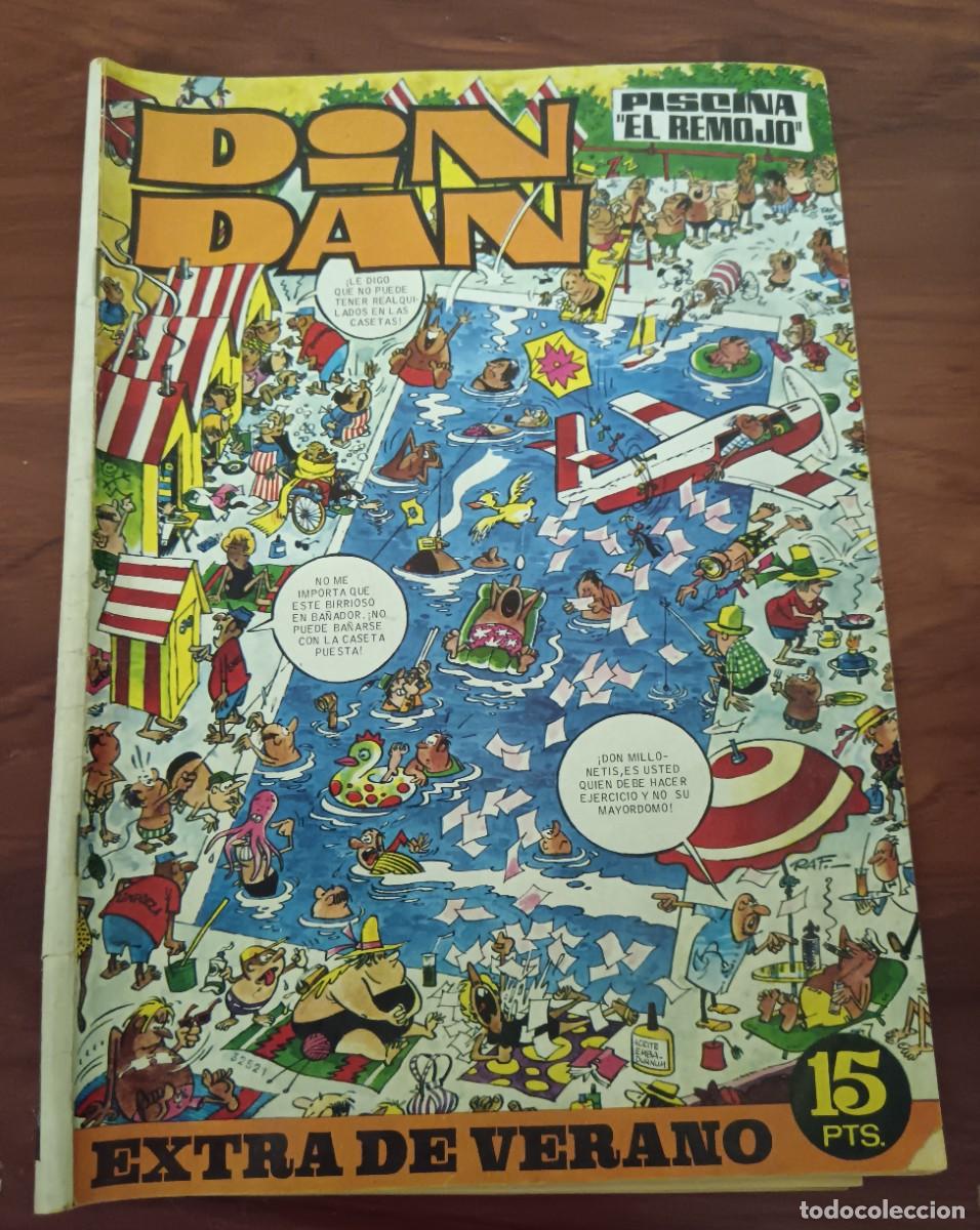 Tebeos: DIN DAN EXTRA DE VERANO A&Ntilde;O IV &Eacute;POCA II 1970
