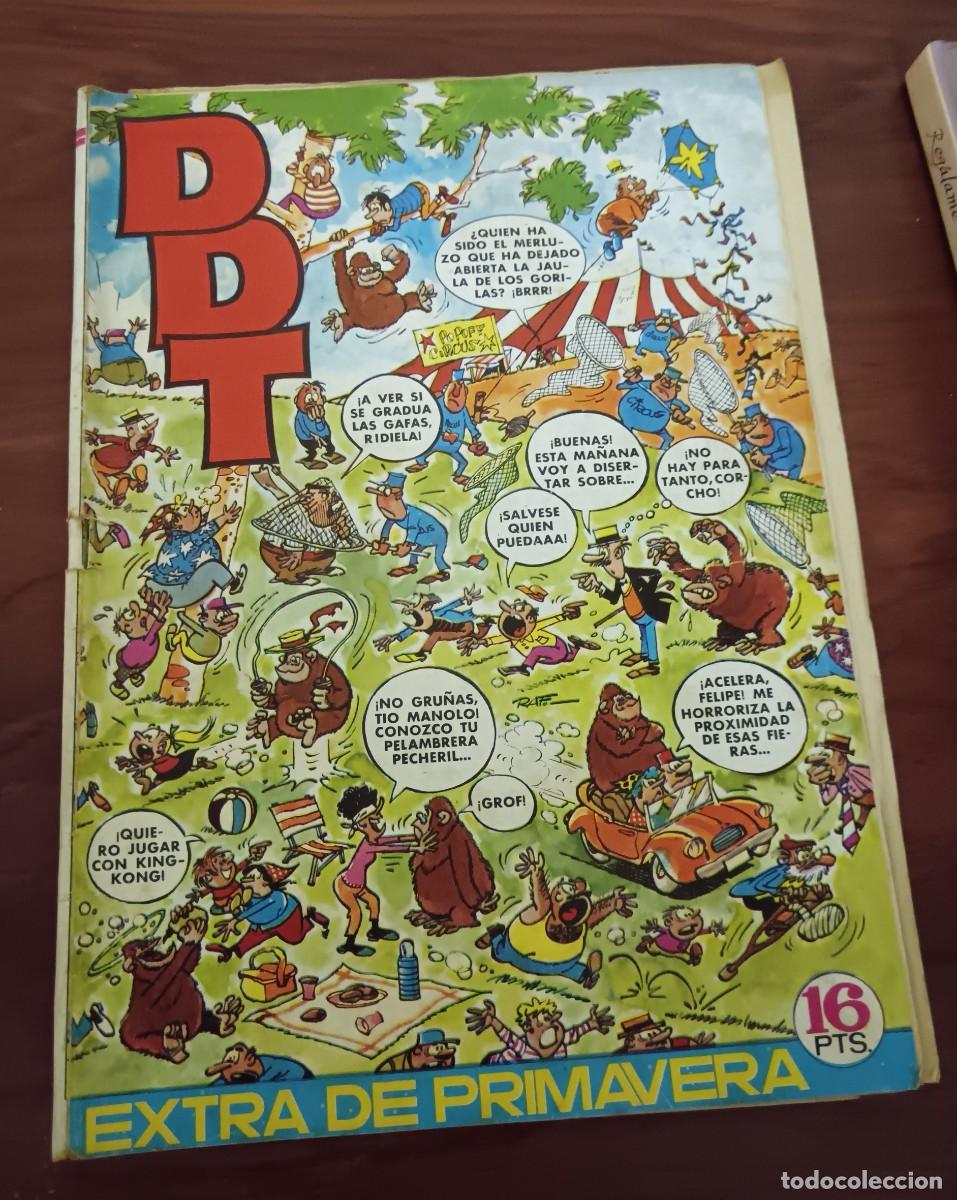 Tebeos: DDT EXTRA DE PRIMAVERA A&Ntilde;O 1972