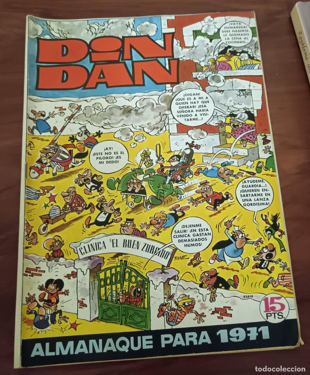 Tebeos: DIN DAN ALMANAQUE PARA 1971