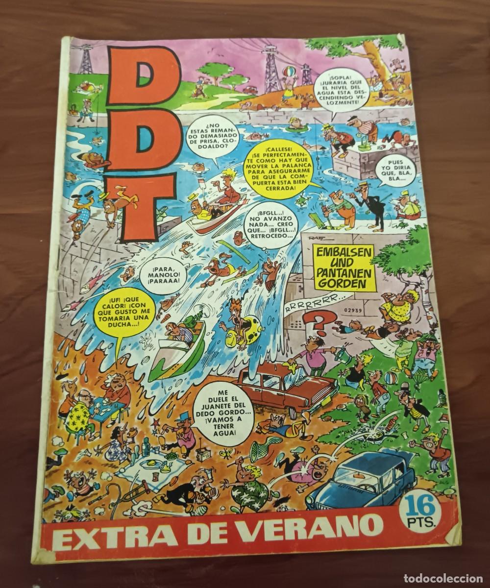Tebeos: DDT EXTRA DE VERANO A&Ntilde;O 1971