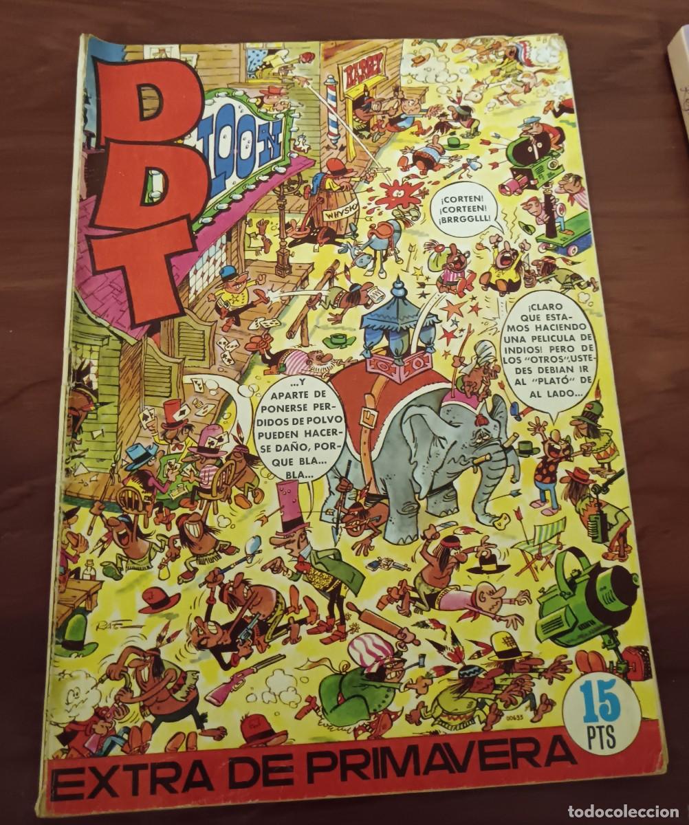 Tebeos: DDT EXTRA DE PRIMAVERA A&Ntilde;O 1971