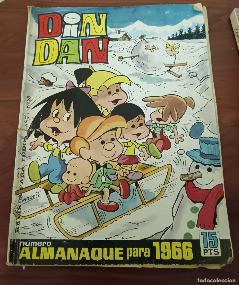Tebeos: DIN DAN ALMANAQUE PARA 1966