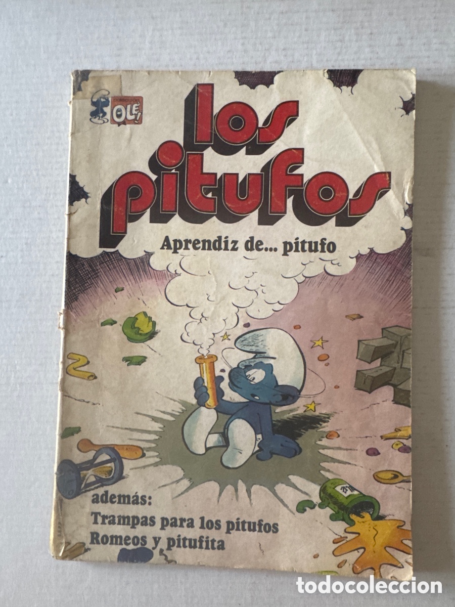 Tebeos: LOS PITUFOS - OL&Eacute; #8 aprendiz de pitufo - BRUGUERA