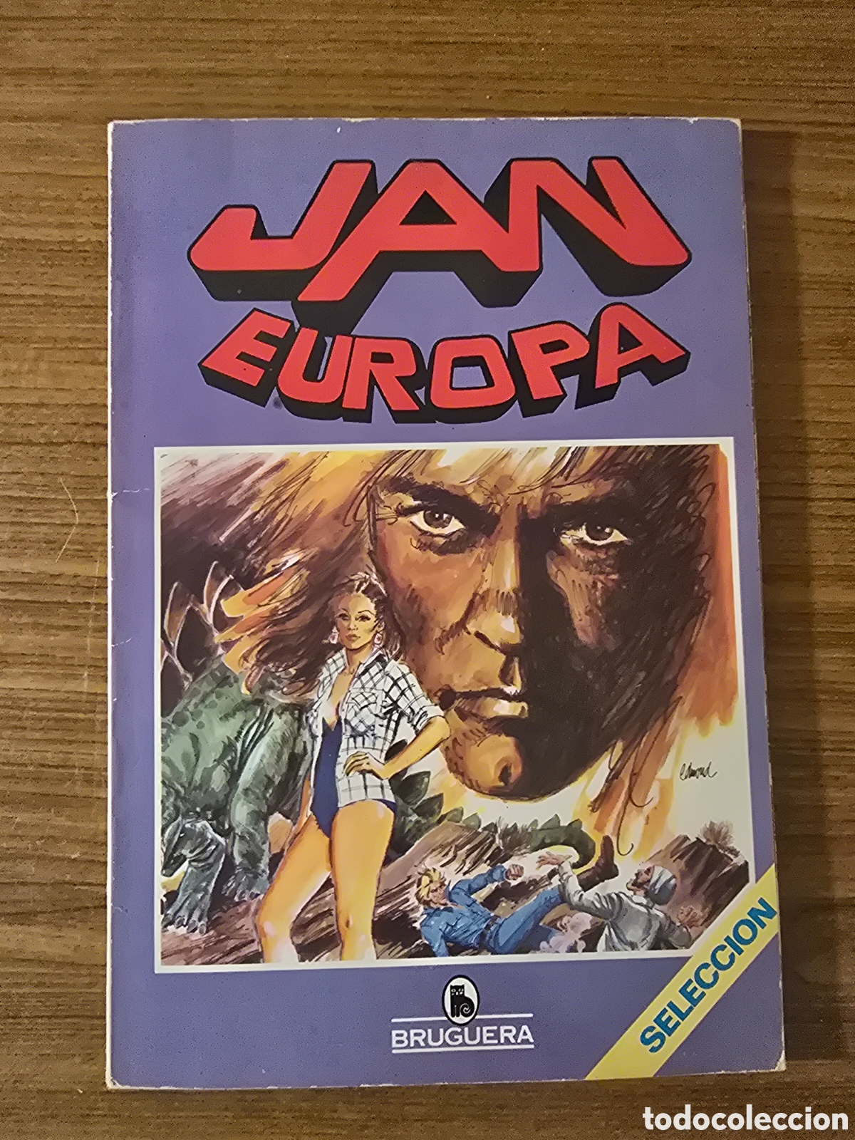 Tebeos: JAN EUROPA,SELECCION 1,(BRUGUERA)