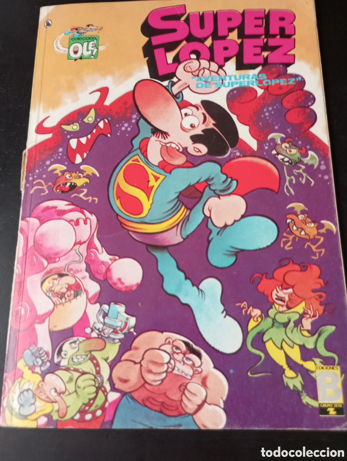 Tebeos: Comic Super L&oacute;pez. Grupo Z