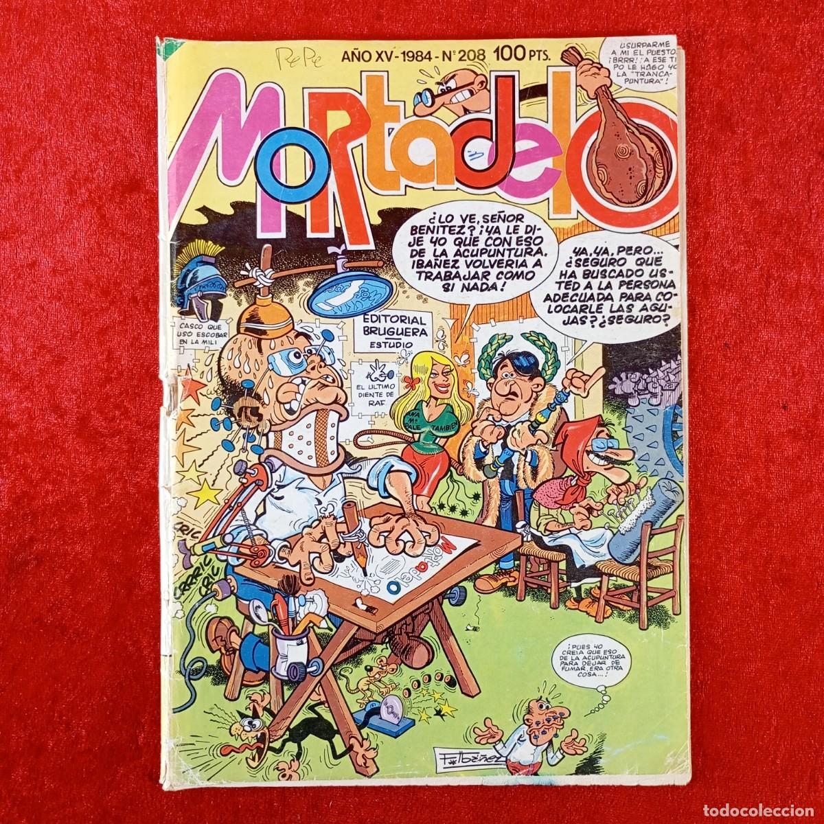 Tebeos: MORTADELO - A&Ntilde;O XV - N&ordm; 208 - 1984 - EDITORIAL BRUGUERA / 3176