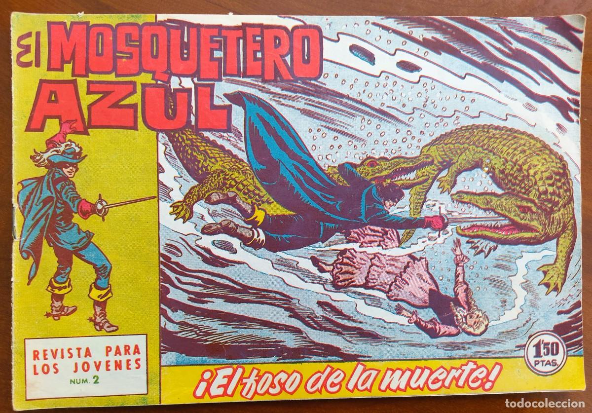 Tebeos: EL MOSQUETERO AZUL N&ordm; 2 - EDITORIAL BRUGUERA - ORIGINAL DE &Eacute;POCA