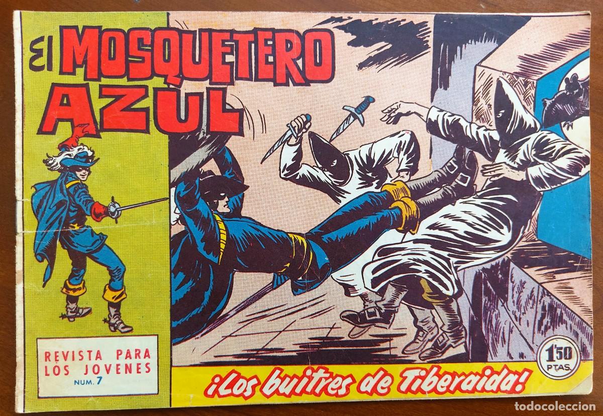 Tebeos: EL MOSQUETERO AZUL N&ordm; 7 - EDITORIAL BRUGUERA - ORIGINAL DE &Eacute;POCA