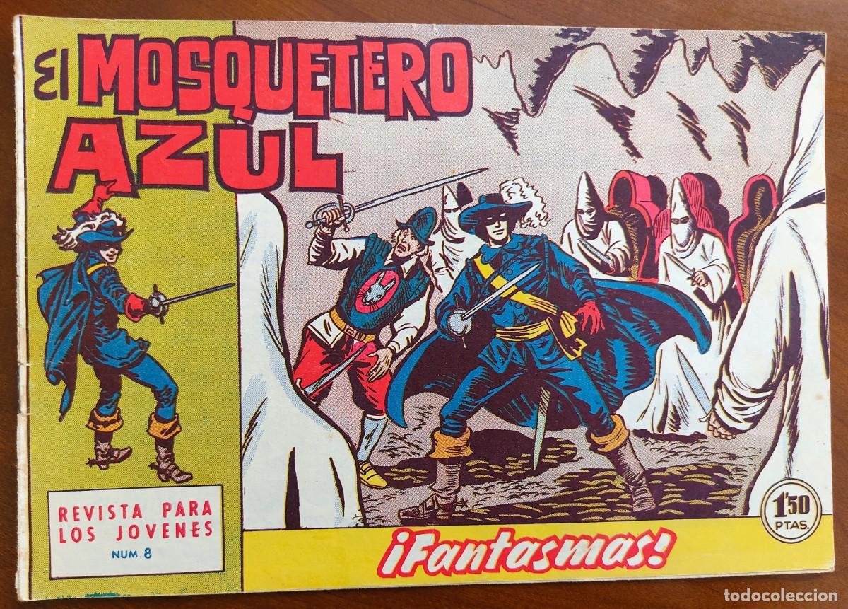 Tebeos: EL MOSQUETERO AZUL N&ordm; 8 - EDITORIAL BRUGUERA - ORIGINAL DE &Eacute;POCA