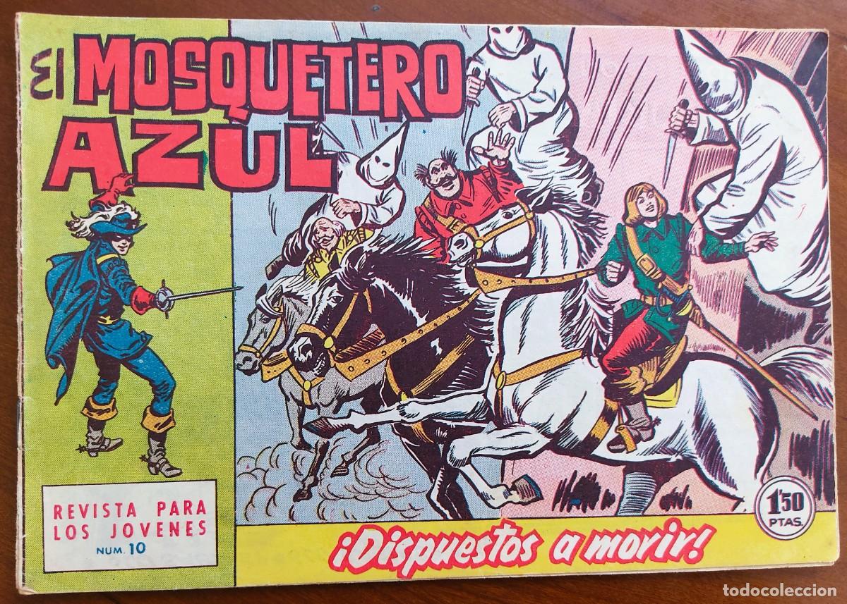 Tebeos: EL MOSQUETERO AZUL N&ordm; 10 - EDITORIAL BRUGUERA - ORIGINAL DE &Eacute;POCA