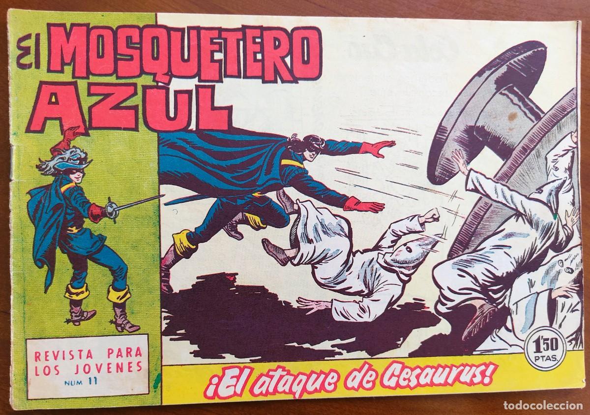 Tebeos: EL MOSQUETERO AZUL N&ordm; 11 - EDITORIAL BRUGUERA - ORIGINAL DE &Eacute;POCA