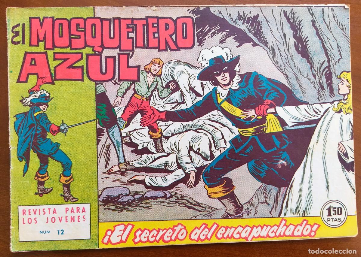 Tebeos: EL MOSQUETERO AZUL N&ordm; 12 - EDITORIAL BRUGUERA - ORIGINAL DE &Eacute;POCA