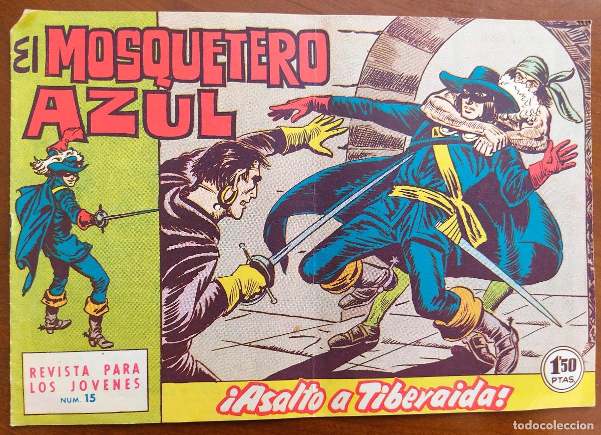Tebeos: EL MOSQUETERO AZUL N&ordm; 15 - EDITORIAL BRUGUERA - ORIGINAL DE &Eacute;POCA