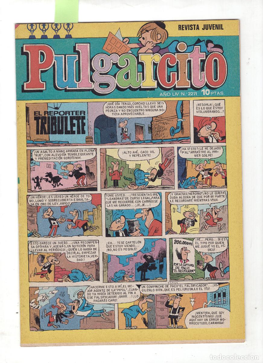 Tebeos: PULGARCITO 2271- ED BRUGUERA, GRAPA- LEE CONDICIONES