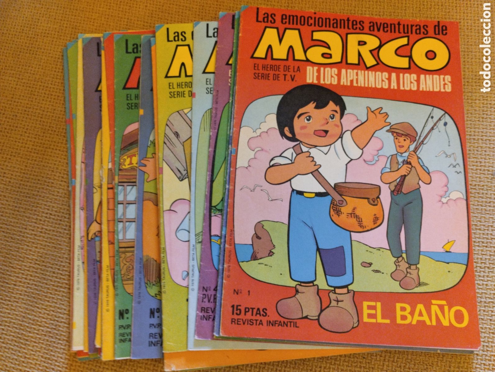 Tebeos: Lote de Revistas Infantiles Marco 1976
