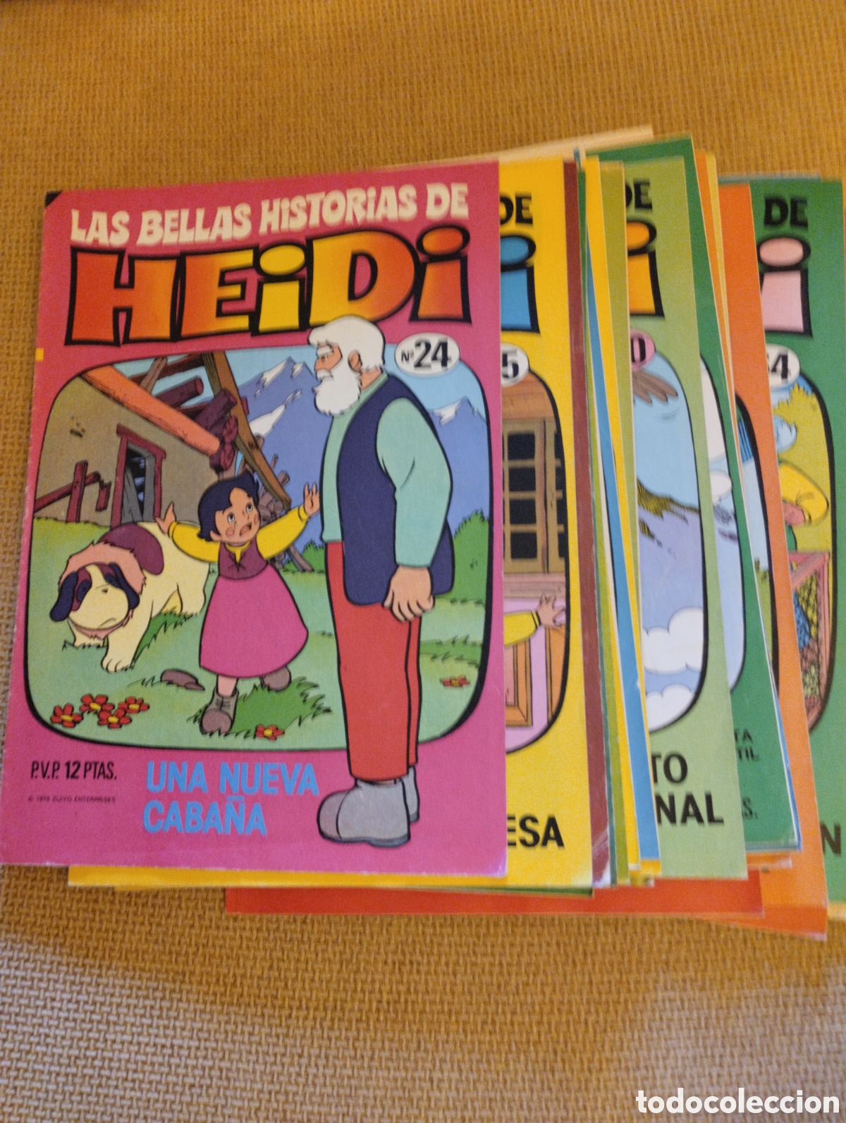 Tebeos: Lote de Revistas Infantiles Heidi 1976