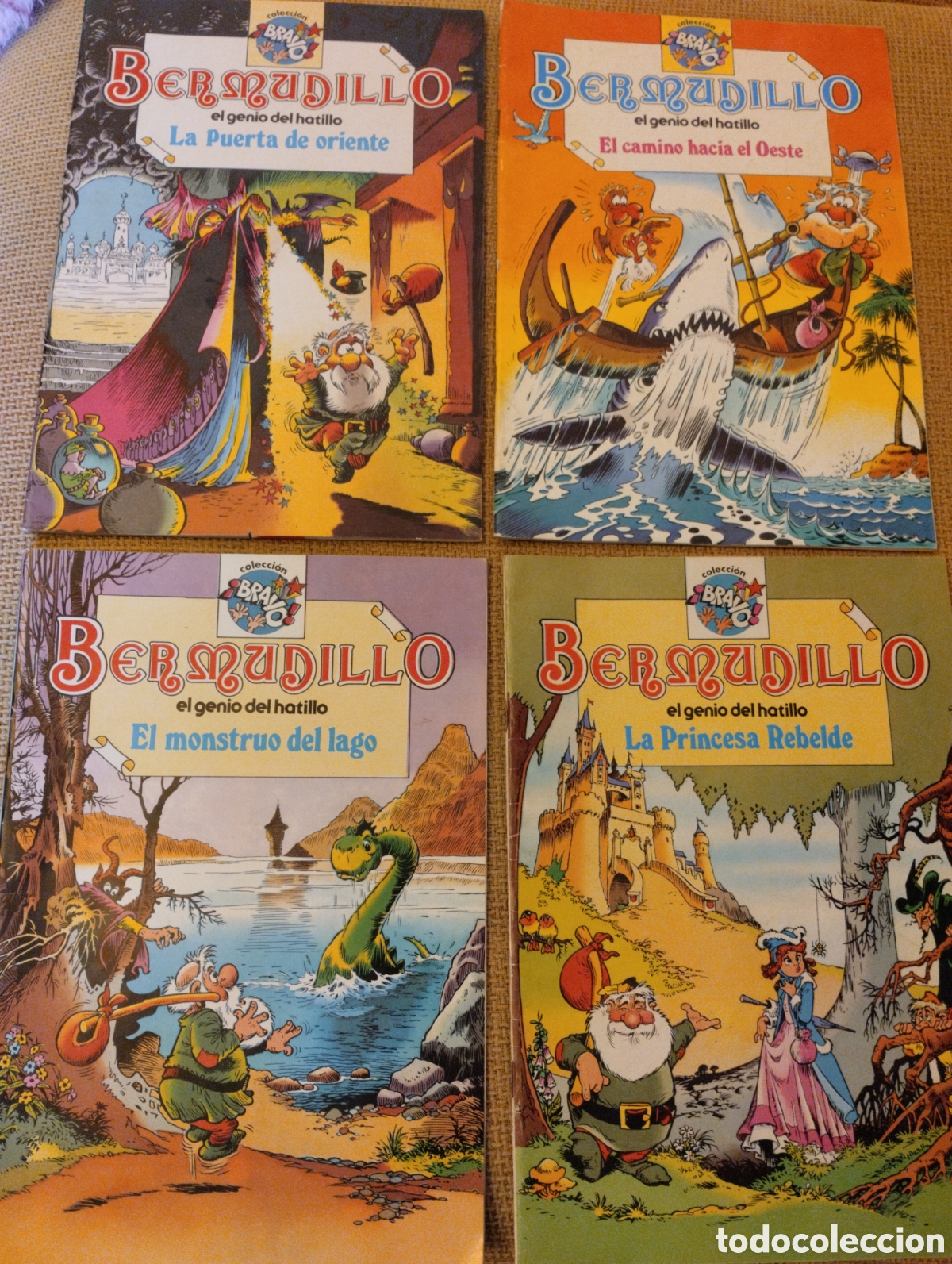Comics: Lote Tebeos Bermudillo Colecci&oacute;n Bravo 1982