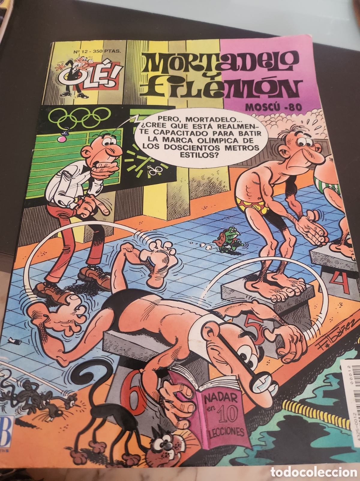 Tebeos: MORTADELO Y FILEMON OLE N&ordm; 12 MOSC&Uacute; 80.1&ordf; ED. mayo 1993 EDICIONES B TAPA RELIEVE