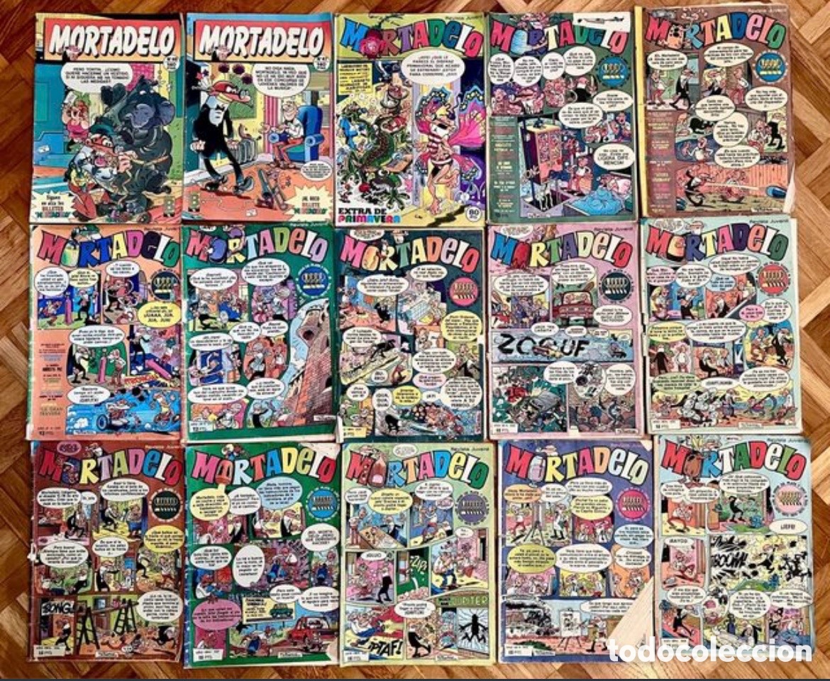 Tebeos: Mortadelo pack de 42 n&uacute;meros
