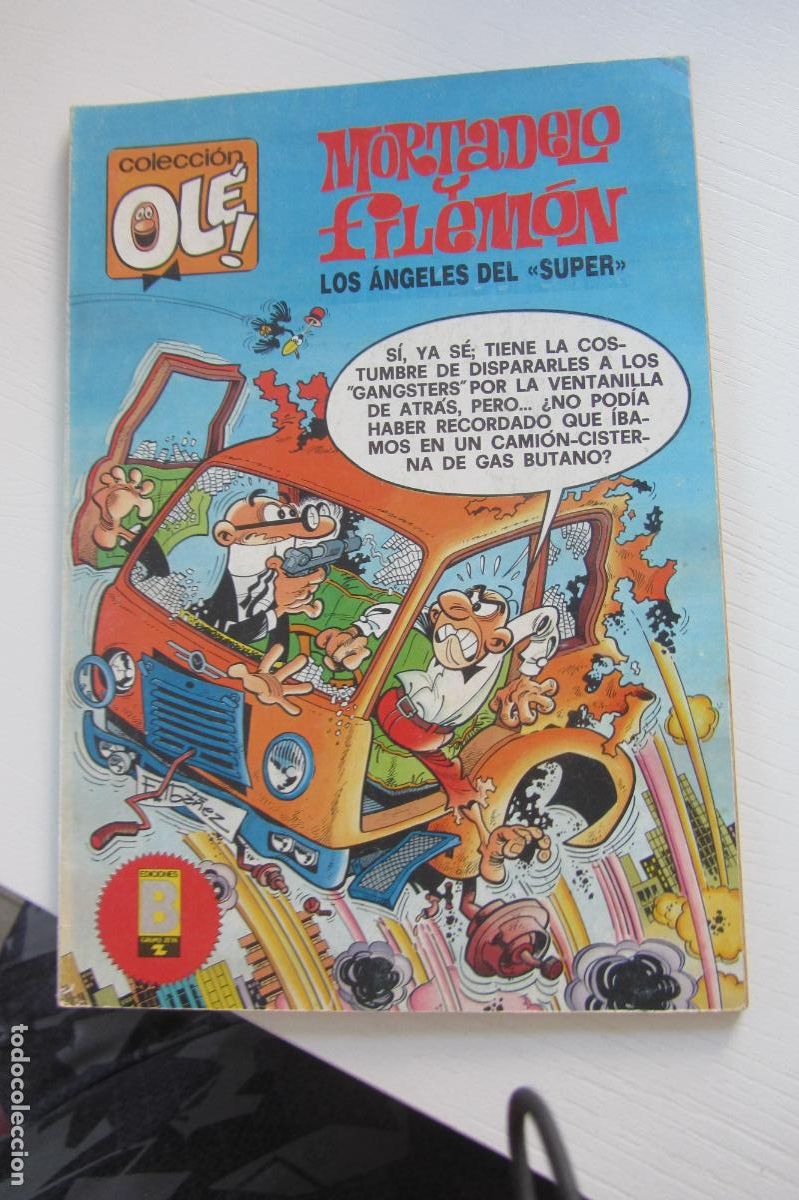 Tebeos: COLECCI&Oacute;N OL&Eacute;! MORTADELO Y FILEM&Oacute;N ED. B N&ordm; 193-m.153 1&ordf; EDICI&Oacute;N 1989 arx335