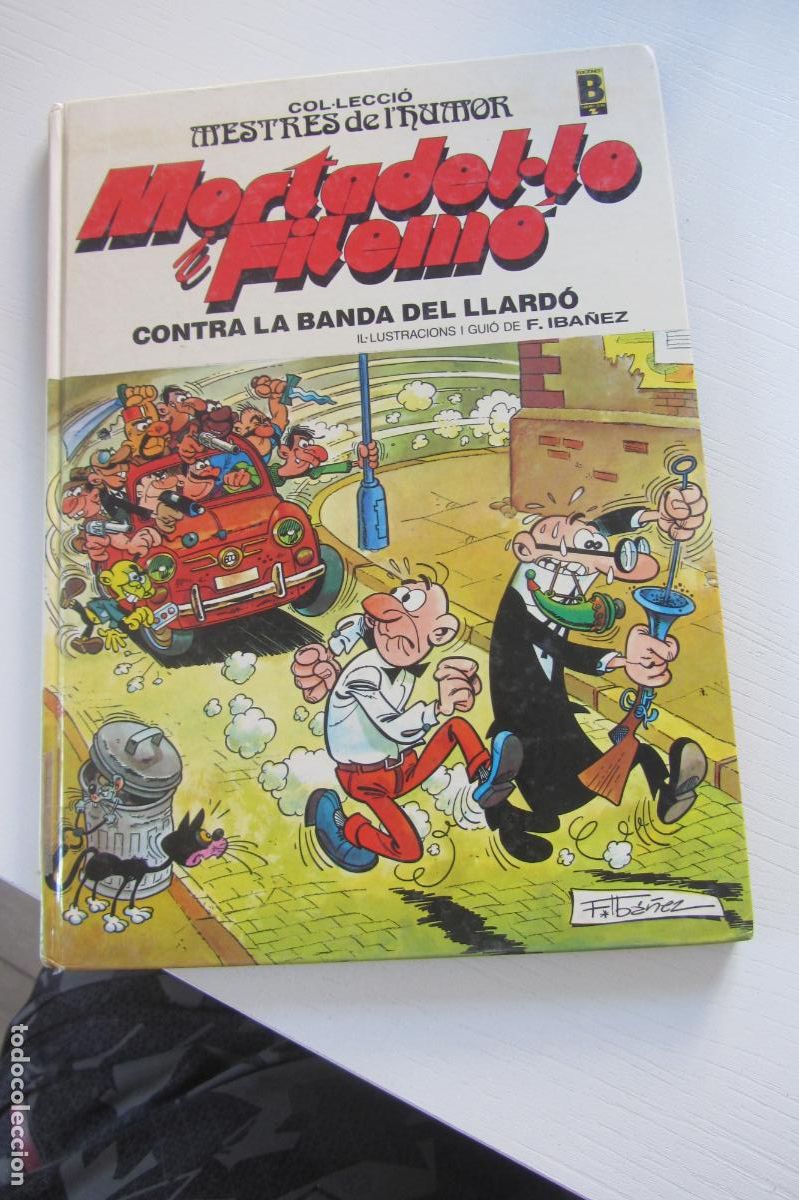 Tebeos: MESTRES DE L'HUMOR N&ordm; 3 . MORTADEL&middot;LO I FILEM&Oacute;. CONTRA LA BANDA DEL LLARD&Oacute;. IBA&Ntilde;EZ EN CATALAN arx325