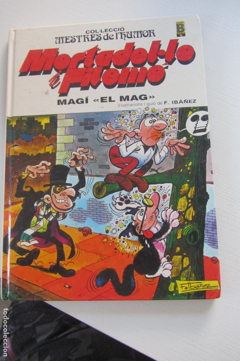 Tebeos: MORTADEL.LO I FILEMO - MAGI EL MAG - COL.LECCIO MESTRES DEL HUMOR N&ordm; 7 IBA&Ntilde;EZ EN CATALAN arx325