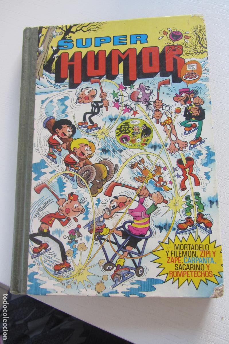 Tebeos: SUPER HUMOR N&ordm; XXXVIII 38 MORTADELO, ZIPI ZAPE , CARPANTA , SACARINO .BRUGUERA arx323