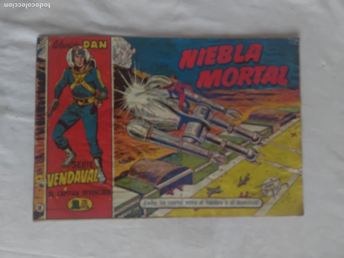 Tebeos: EL CAPITAN INVENCIBLE N&ordm; 18. COLECCION DAN SERIE VENDAVAL. EDITORIAL BRUGUERA ORIGINAL.