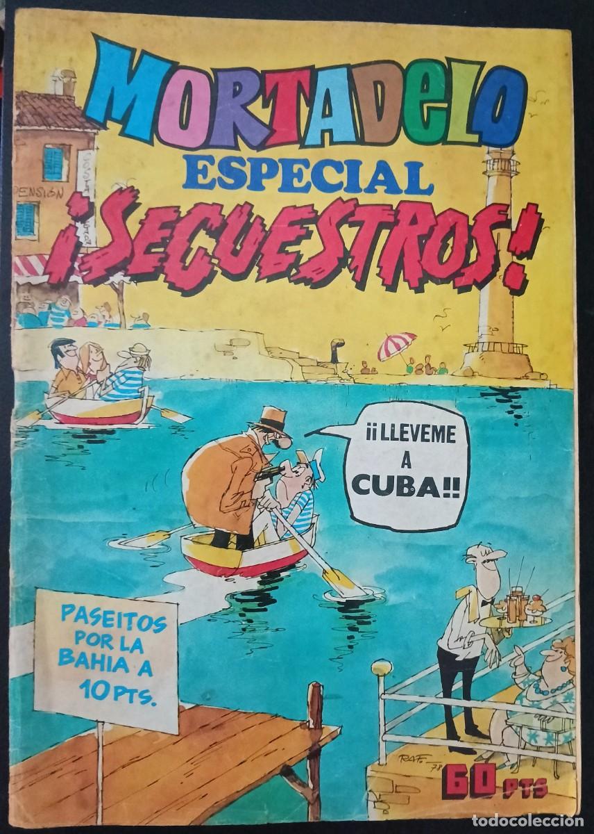 Tebeos: MORTADELO ESPECIAL-BRUGUERA- N&ordm; 46 -&iexcl;SECUESTRO!-SIR TIM-RIC HOCHET-1978-REGULAR-DIF&Iacute;CIL-VEA-1721