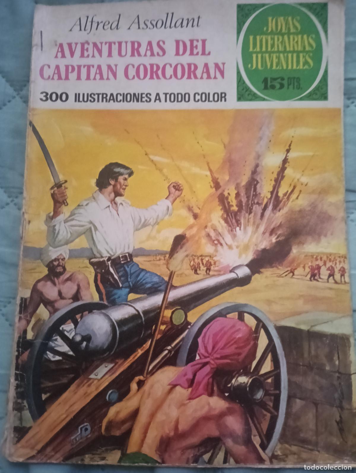 Tebeos: JOYAS LITERARIAS JUVENILES. N&ordm; 80. AVENTURAS DEL CAPITAN CORCORAN. BRUGUERA 1973. 1&ordf; EDICION
