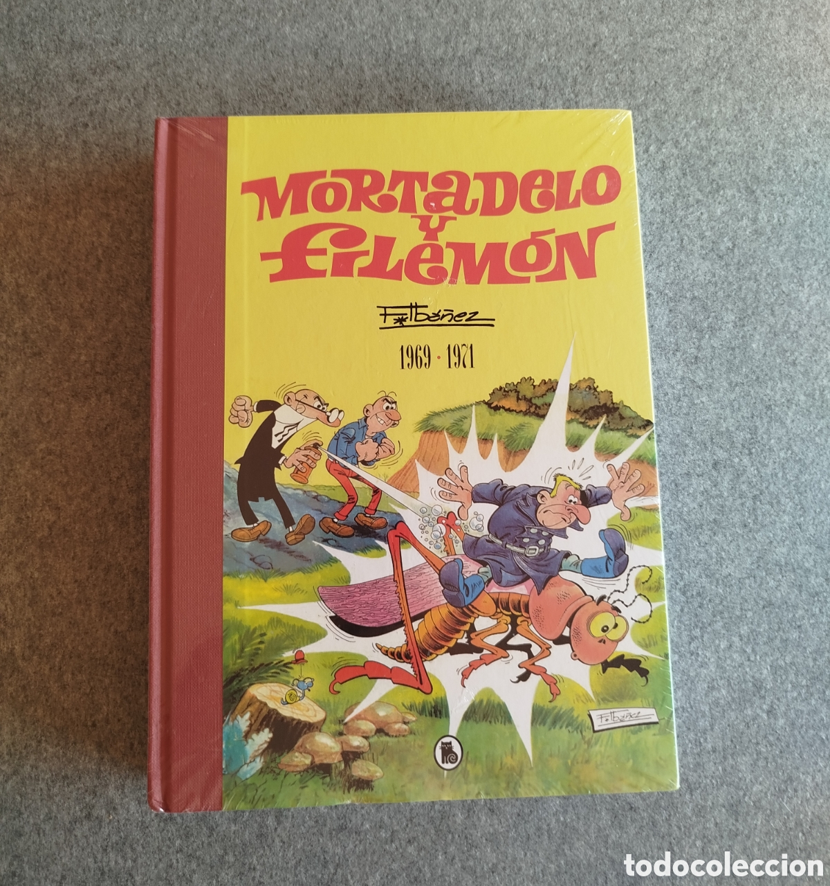 Comics: PRECINTADO EDICI&Oacute;N NUMERADA Y LIMITADA MORTADELO Y FILEMON 1969 1971 SUPER HUMOR IB&Aacute;&Ntilde;EZ BRUGUERA TBO