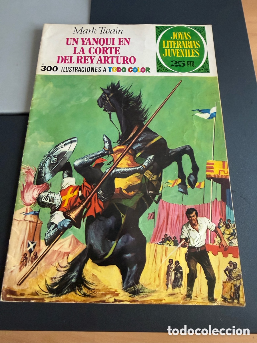Tebeos: Joyas Literarias Juveniles n 5. Un Yanki en la Corte del Rey Arturo. 3. Edici&oacute;n