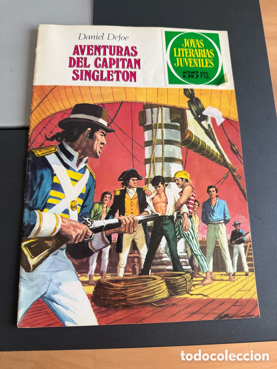 Tebeos: Joyas Literarias Juveniles. n 10. Aventuras del Capit&aacute;n Singleton. 5. Edici&oacute;n